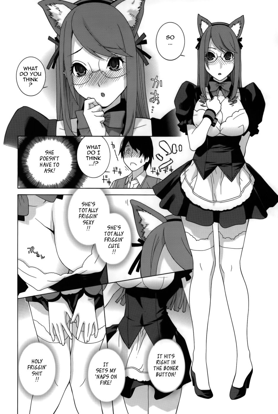 Hentai Manga Comic-Little Stepsister Absolute Cat-ness-Read-8